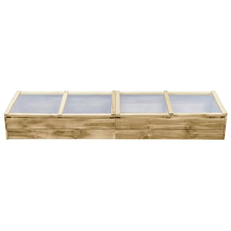 Houten Tuinkas voor Bloemen en Planten Bedden - 200 x 50 x 35 cm / 1 - Tuinkassen