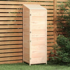 Houten Tuinschuur van Massief Vurenhout voor Buitenruimte - Naturel / 55 x 52 x 174.5 cm / 1 - Tuinhuizen