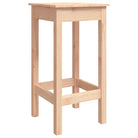 Houten tuinset met massief grenenhout voor gezellige buitenmomenten - Tuinsets