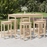 Houten tuinset met massief grenenhout voor gezellige buitenmomenten - Tuinsets