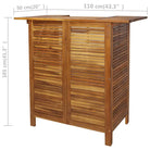 Houten tuinset van massief acaciahout inclusief levering bevat - Tuinsets