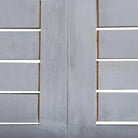 Houten tuinset van massief acaciahout met greywash afwerking - Tuinsets