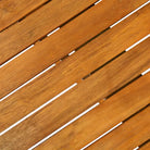 Houten tuinset van massief acaciahout met olieafwerking en afmetingen - Tuinsets