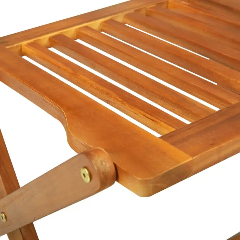 Houten tuinset van massief acaciahout met olieafwerking en afmetingen - Tuinsets
