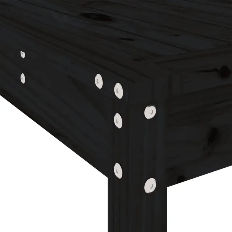 Houten tuinset van massief grenenhout met stevig blad voor tuin en terras - Tuinsets