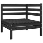 Houten tuinset van massief grenenhout met tafel en voetenbank - Tuinsets