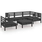 Houten tuinset van massief grenenhout met voetenbank en tafel - Tuinsets