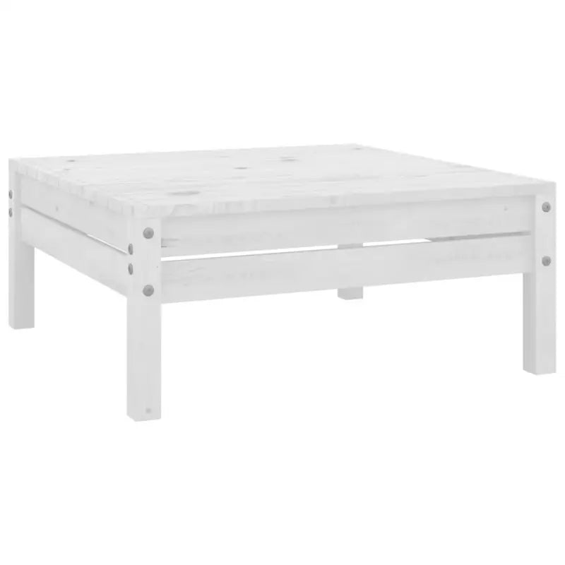 Houten tuinset van massief grenenhout met voetenbank tafel - Tuinsets