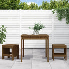 Houten Tuinset van Massief Grenenhout voor Gezellig Buitenplezier - Tuinsets