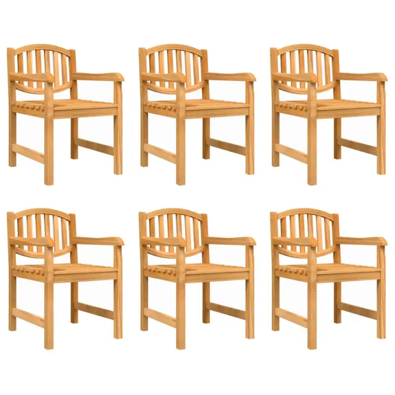 Houten tuinset van massief teakhout fijn geschuurd eenvoudig schoon - Tuinsets
