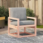 Houten tuinstoel van massief grenenhout voor in de tuin of op het terras - Natuurlijk douglashout / 1 - Tuinstoelen