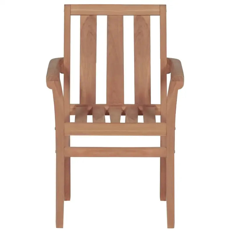 Houten tuinstoelen set met hard teakhout en fijn geschuurde afwerking - Tuinstoelen