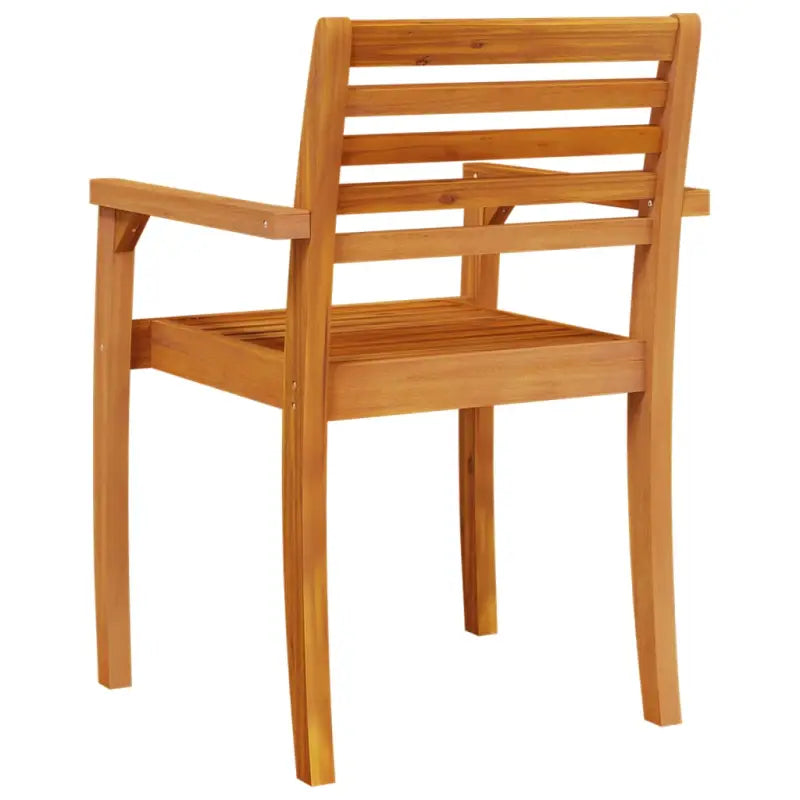 Houten tuinstoelen van massief acaciahout voor tuin en terras - Tuinstoelen