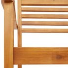 Houten tuinstoelen van massief acaciahout voor tuin en terras - Tuinstoelen
