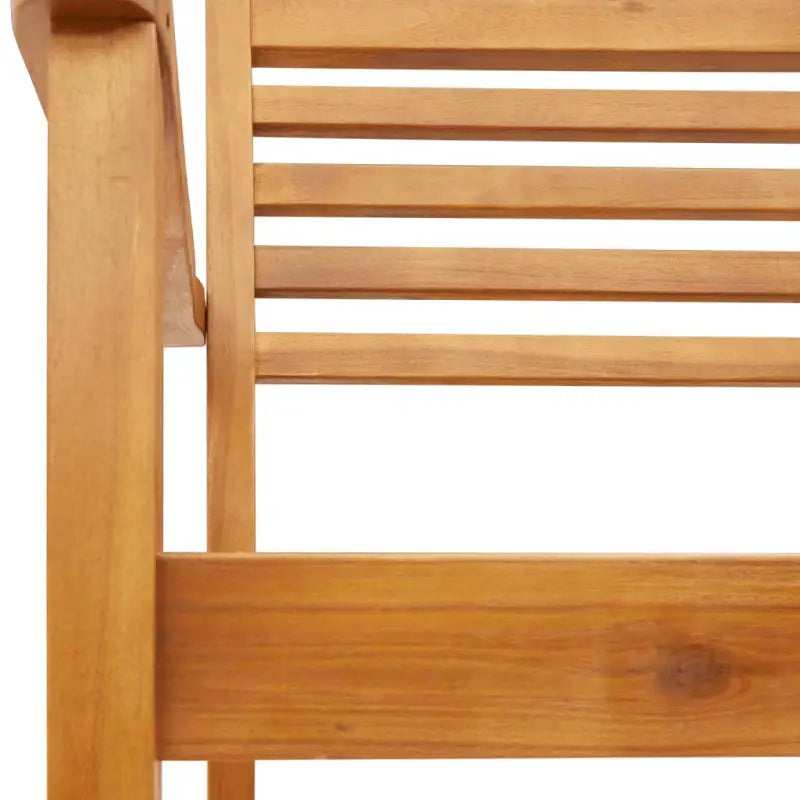 Houten tuinstoelen van massief acaciahout voor tuin en terras - Tuinstoelen