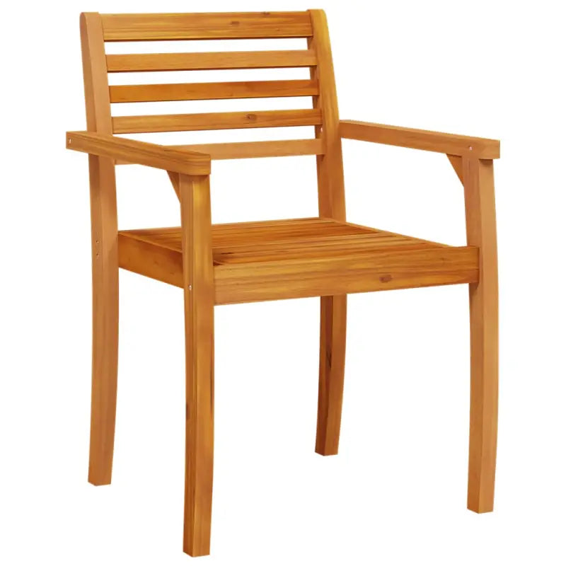 Houten tuinstoelen van massief acaciahout voor tuin en terras - Tuinstoelen