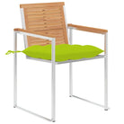 Houten tuinstoelen van massief teakhout voor een stijlvol terras - Tuinstoelen
