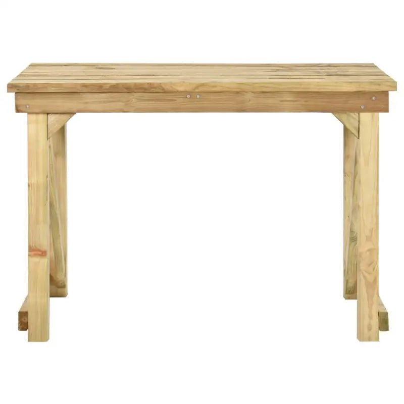 Houten tuintafel met rustieke charme en duurzaamheid - Tuintafels