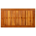 Houten tuintafel van massief acaciahout met natuurlijke olieafwerking - Tuintafels