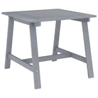 Houten tuintafel van massief acaciahout voor binnen en buiten - Grijs / 88 x 88 x 74 cm / 1 - Tuintafels