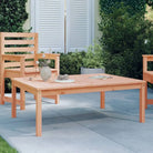 Houten tuintafel van massief grenenhout voor gezellige buitenmaaltijden - Natuurlijk douglashout / 121 x 82.5 x 45 cm