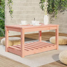 Houten tuintafel van massief grenenhout voor tuin en terras - Natuurlijk douglashout / 82.5 x 50.5 x 45 cm / 1