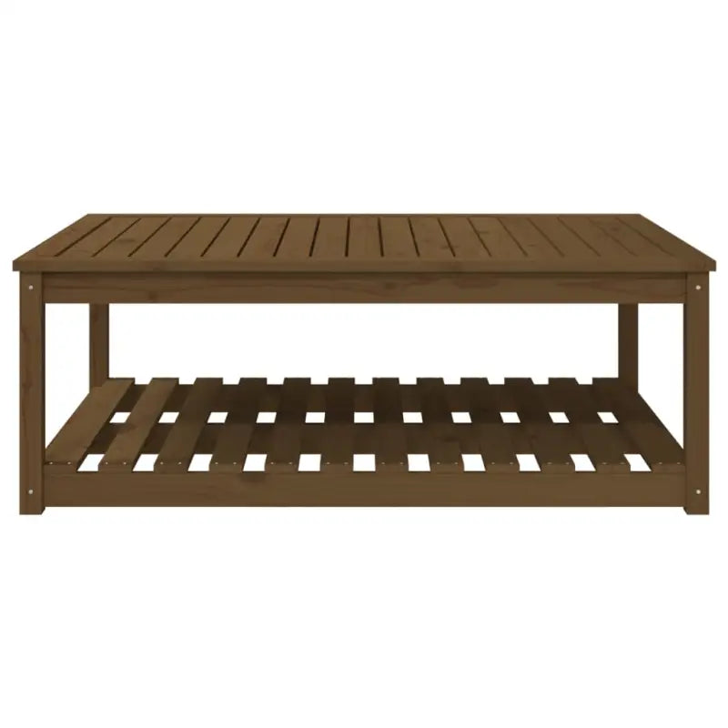 Houten tuintafel van massief grenenhout voor tuin en terras - Tuintafels