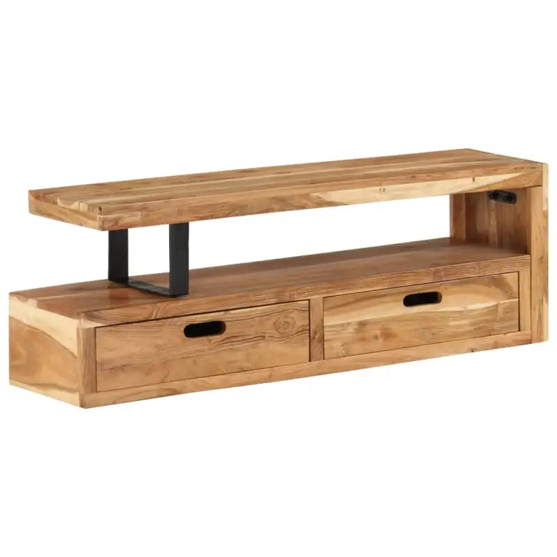 Houten tv-meubel in antieke stijl van massief acaciahout - Tv-meubels
