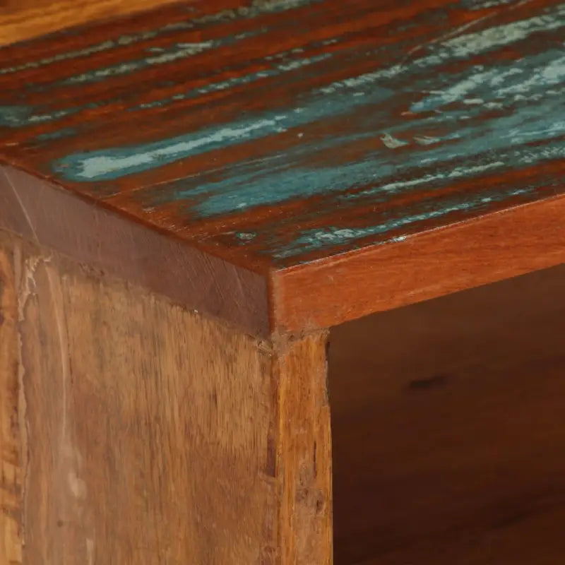 Houten tv-meubel in antieke stijl van massief gerecycled hout - Tv-meubels