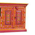 Houten Tv-meubel met decoratieve details van massief mangohout - Tv-meubels