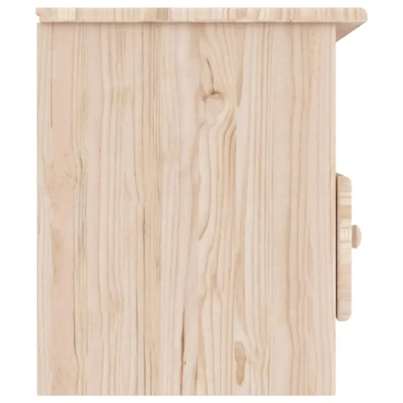 Houten TV-meubel van massief grenenhout met houten knopen - Tv-meubels