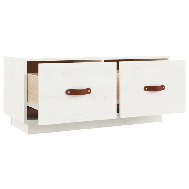 Houten TV-meubel van massief grenenhout met trendy vormgeving - Tv-meubels
