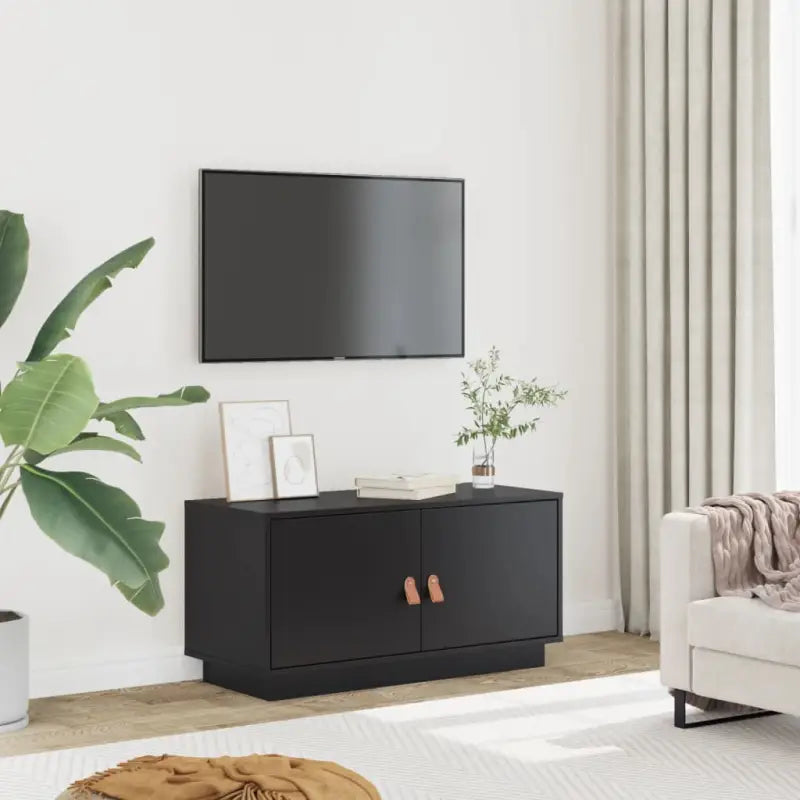 Houten Tv-meubel van massief grenenhout voor een moderne woonkamer - Tv-meubels
