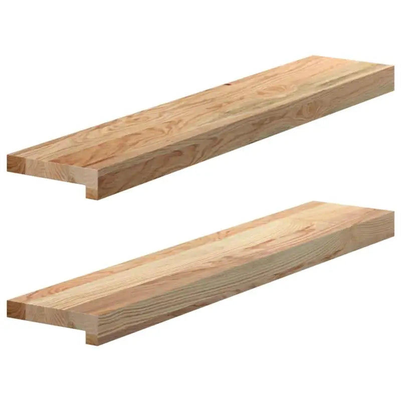 Houten vensterbanken van massief eikenhout voor een natuurlijke uitstraling - Naturel / 80 x 15 x 2 cm / 1