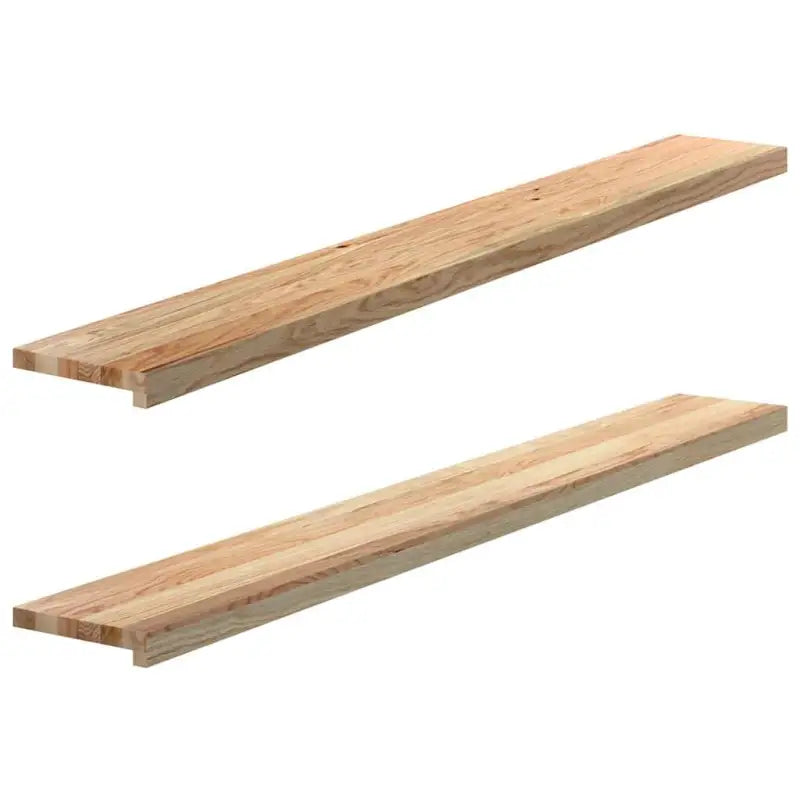 Houten vensterbanken van massief eikenhout voor een natuurlijke uitstraling - Naturel / 160 x 20 x 2 cm / 1