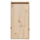 Houten wandkast van massief grenenhout voor decoratie en opbergruimte - Wandplanken