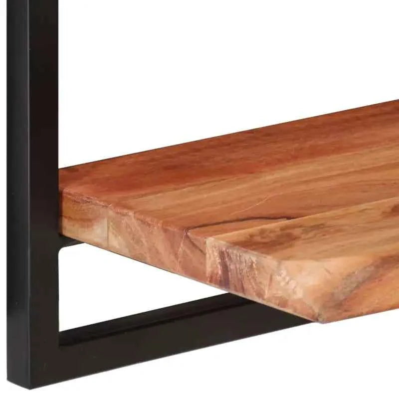 Houten Wandplanken van Massief Acaciahout voor Boeken en Decoratie