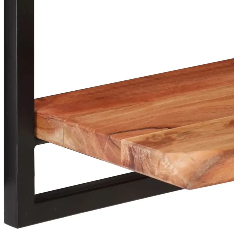 Houten Wandplanken van Massief Acaciahout voor Boeken en Decoratie - 80 x 25 x 35 cm / 2 / 1 - Wandplanken