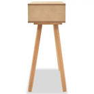 Houten wandtafel van massief grenenhout met MDF tafelblad - Bijzettafels