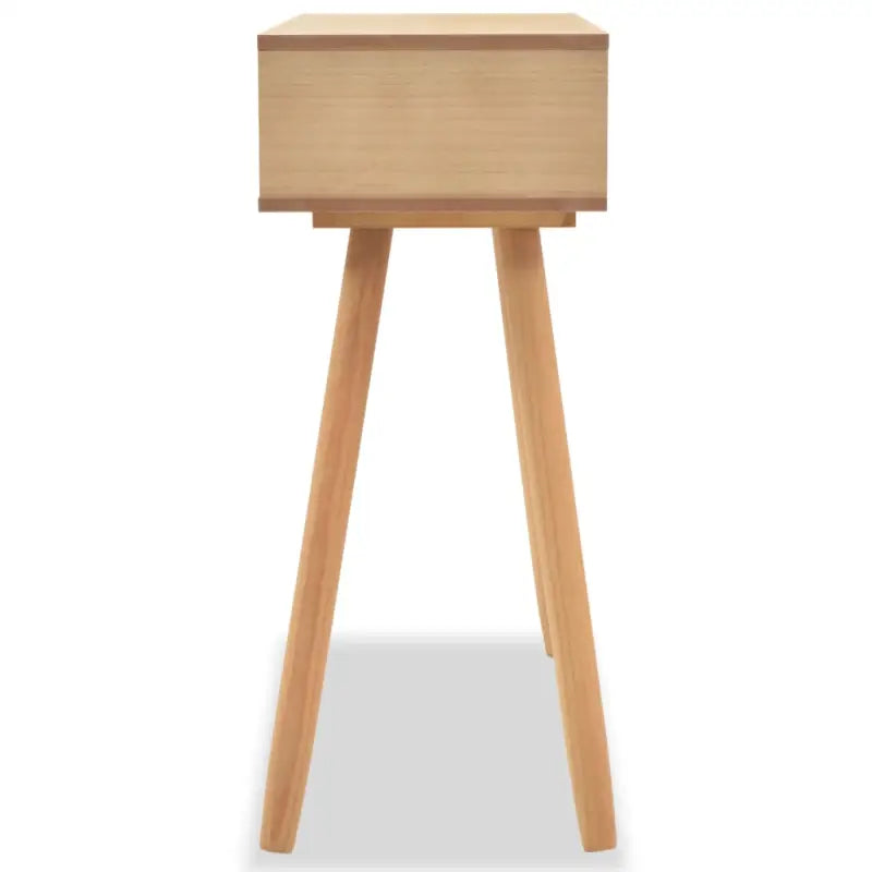 Houten wandtafel van massief grenenhout met MDF tafelblad - Bijzettafels