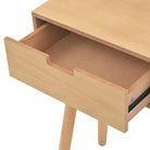 Houten wandtafel van massief grenenhout met MDF tafelblad - Bijzettafels