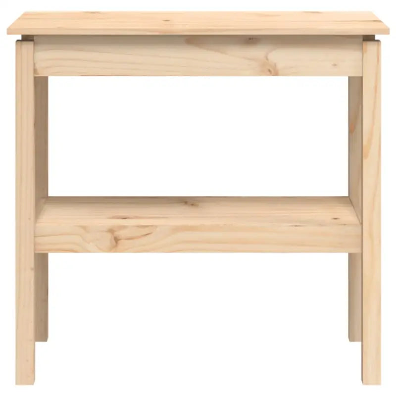 Houten wandtafel van massief grenenhout voor een rustieke uitstraling - Bijzettafels