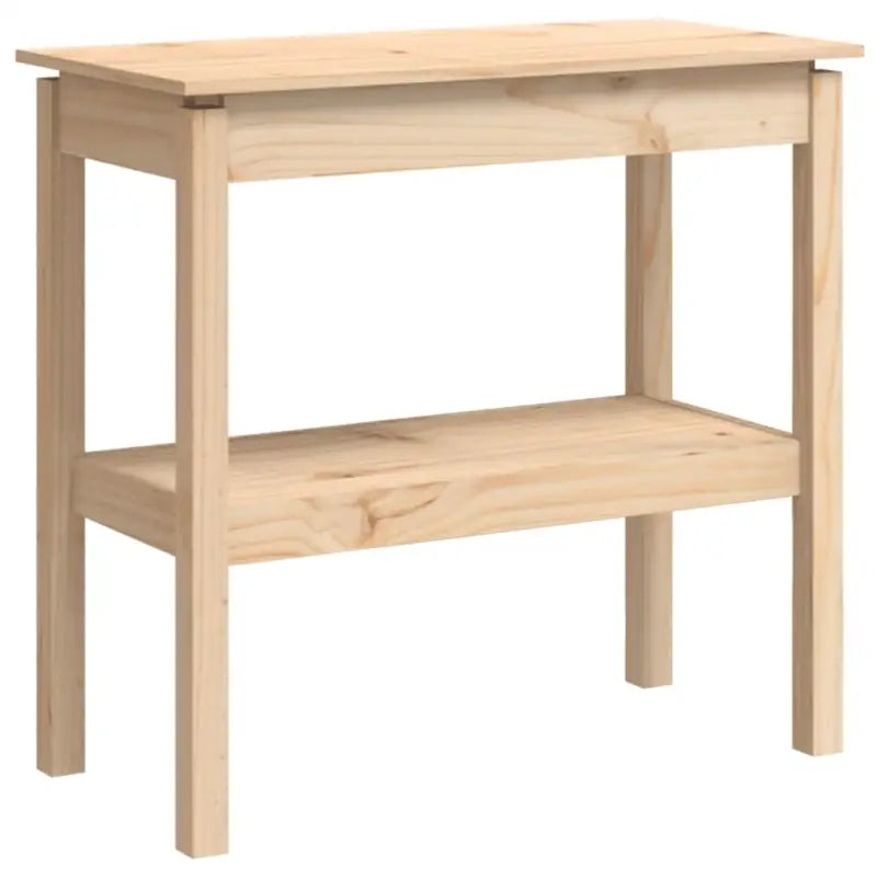 Houten wandtafel van massief grenenhout voor een rustieke uitstraling - Bijzettafels