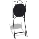 Ijzeren frame mozaïek bistroset voor tuin en balkon laten staan levering bevat - Tuinsets