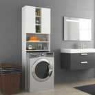 In de badkamer een slimme opbergoplossing voor wasmachines en drogers - Wit - Accessoires voor wasmachines & drogers