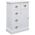 Individuele dressoirs of één set levering bevat in trendy houten design - Dressoirs & buffetkasten