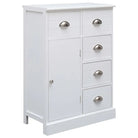 Individuele dressoirs of één set levering bevat in trendy houten design - Dressoirs & buffetkasten