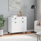 Industrieel dressoir van bewerkt hout voor een duurzame uitstraling - Dressoirs & buffetkasten