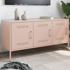 Industrieel houten tv-meubel voor woonkamer of slaapkamer - Roze / 1 - Tv-meubels