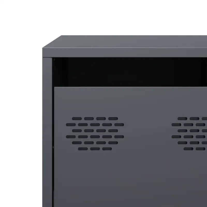 Industrieel tv-meubel met koudgewalst staal en verstelbare schroefpoten - Tv-meubels